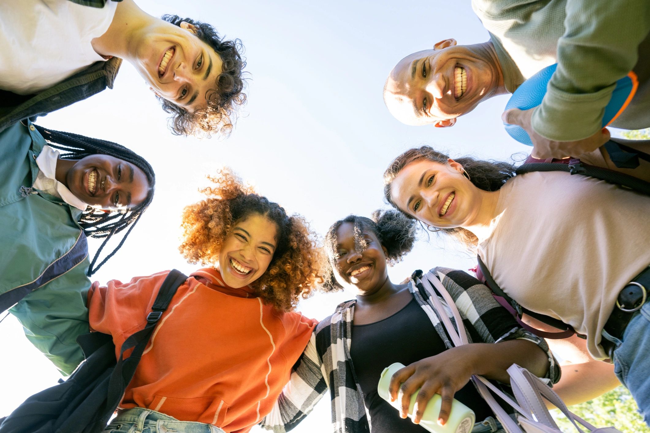 Group photo at an alumni gathering